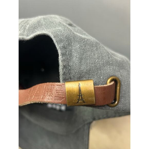 Gamma‎ Phi Beta Sorority Adjustable Hat Adam's Cap Boyfriends Style Gray Blue - Picture 3 of 7